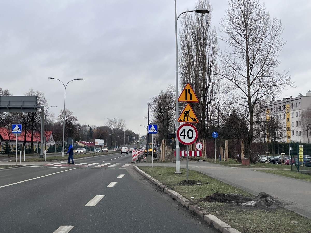 Rozbudowa skrzyżowania ul. Lwowskiej i ul. Mieszka I [luty 2023]